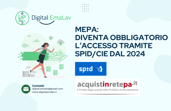 Mepa: Accesso obbligatorio con SPID/CIE dal 2024